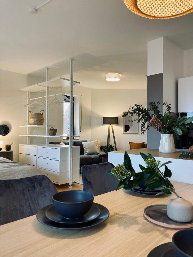 Schickes, Stilvolles Und Helles Apartment In Muenster Kültér fotó