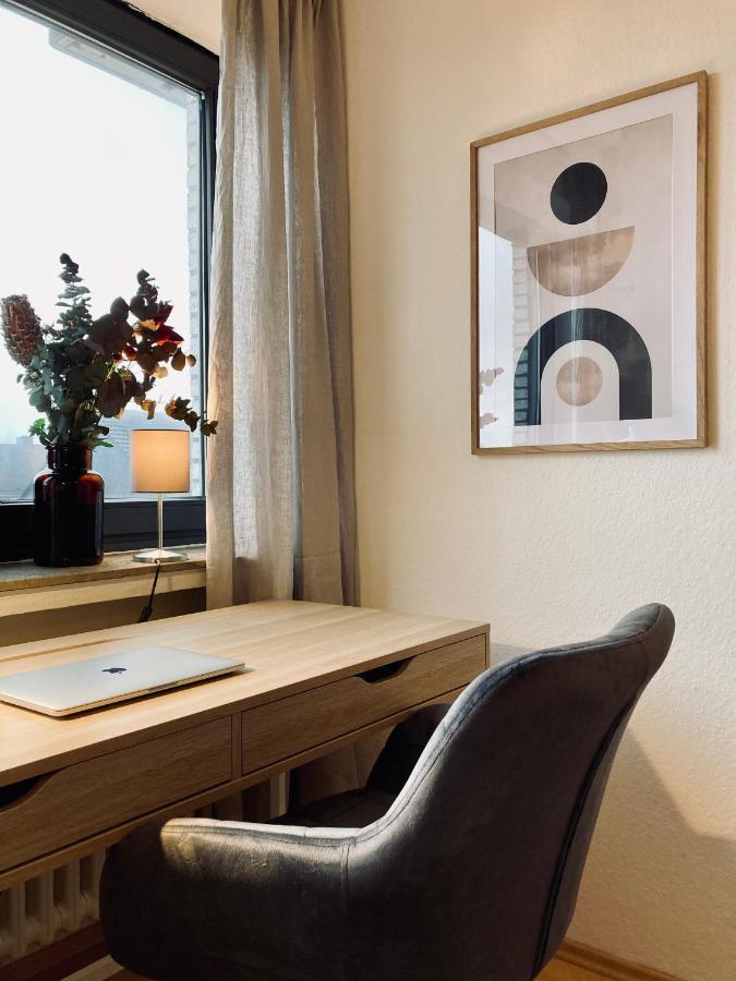 Schickes, Stilvolles Und Helles Apartment In Muenster Kültér fotó