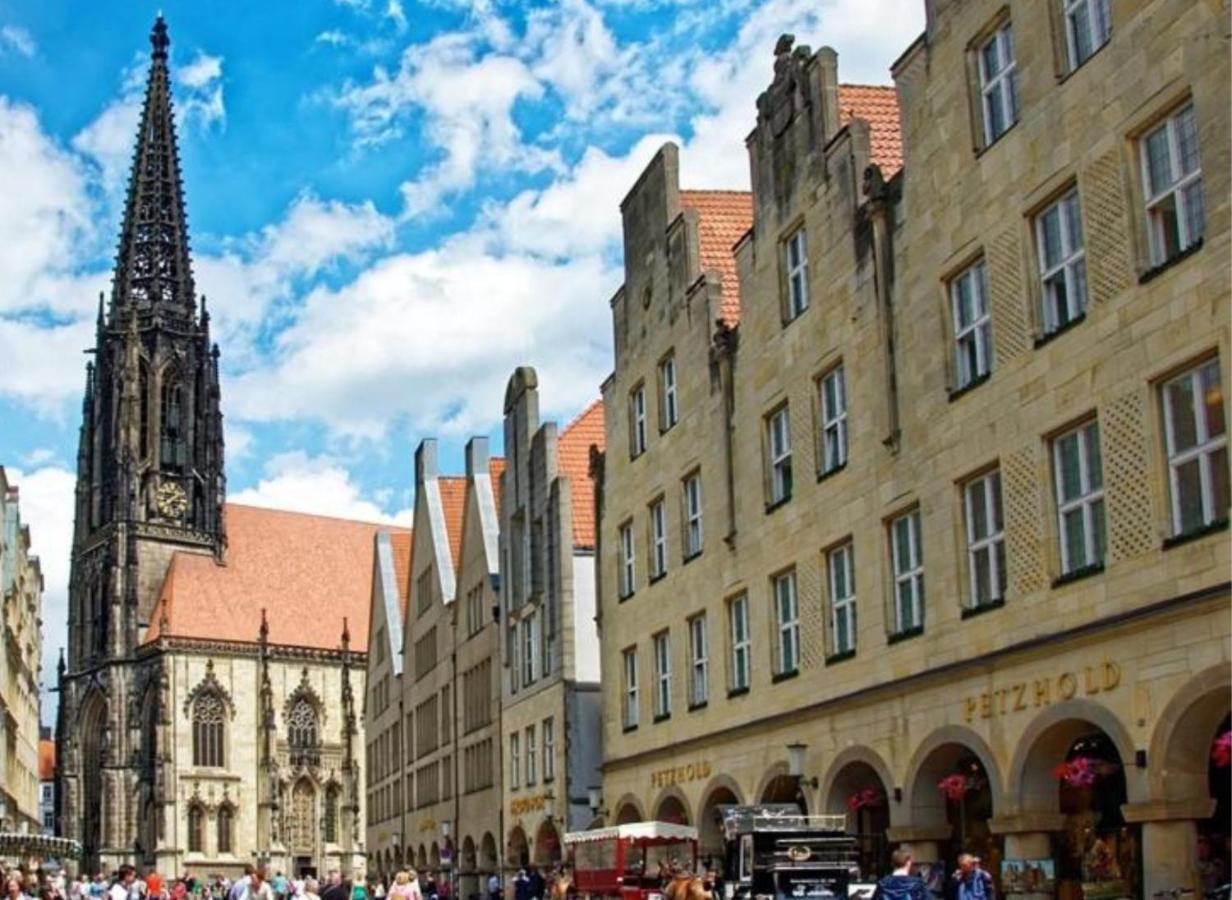 Schickes, Stilvolles Und Helles Apartment In Muenster Kültér fotó